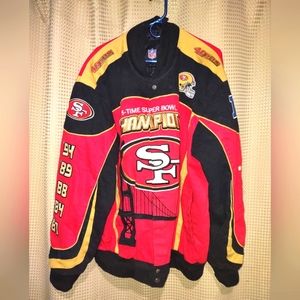 Vintage San Francisco 49ers Vintage Superbowl Jacket NFL 3xl